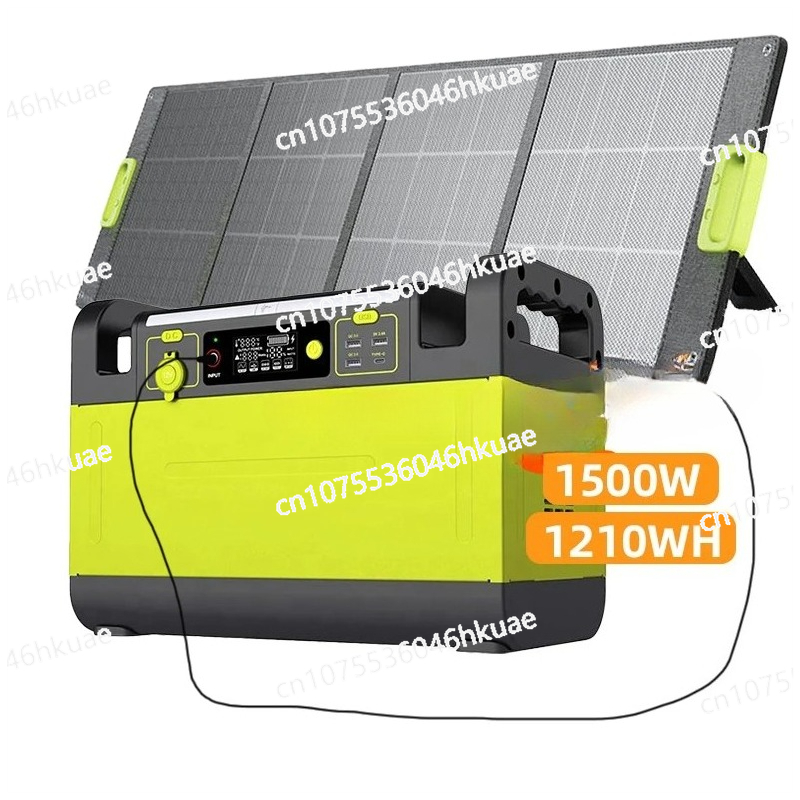 Hunting Outdoor Day - 1500 Watt tragbares Powerbank-Kraftwerk mit Wechselstrom-Steckdose