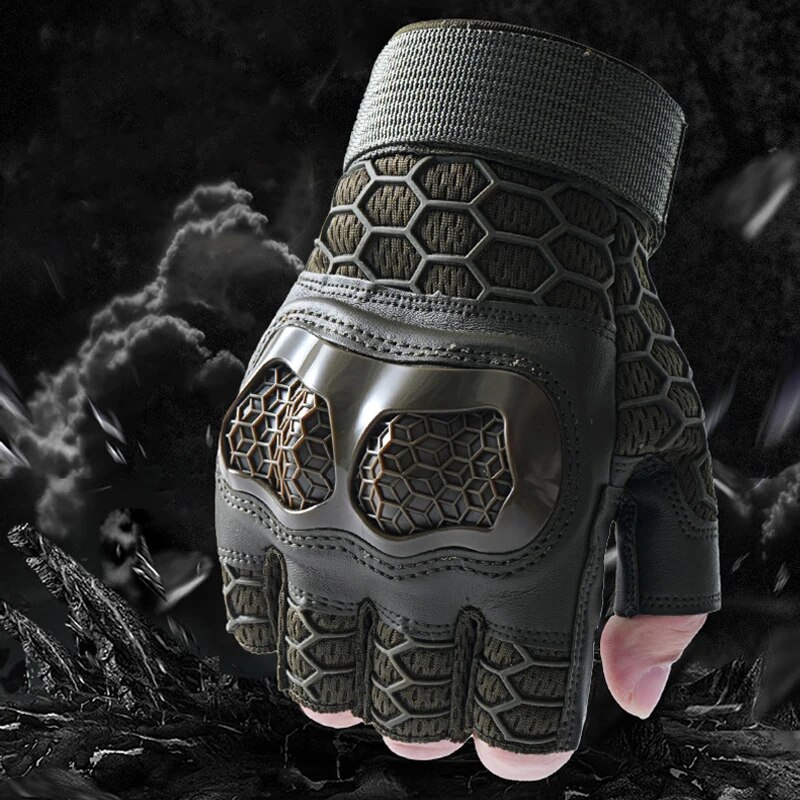 Outdoor Hunting Names - Outdoor Taktische Handschuhe Sport Halbfinger Militär