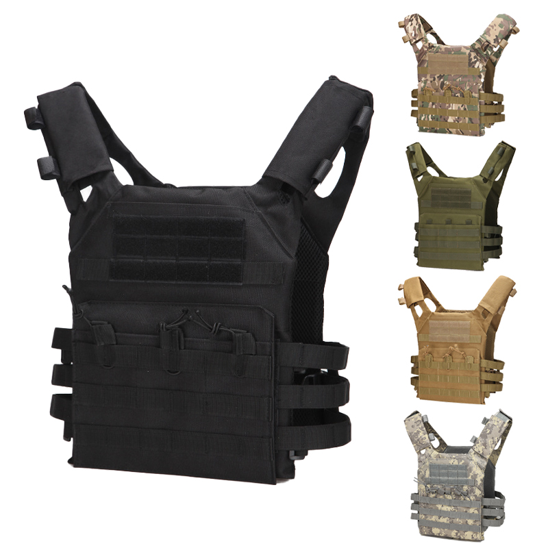 Hunting Outdoor Game - Taktische Weste, wasserdichte Outdoor-Körperpanzerung, leicht, verstellbar,