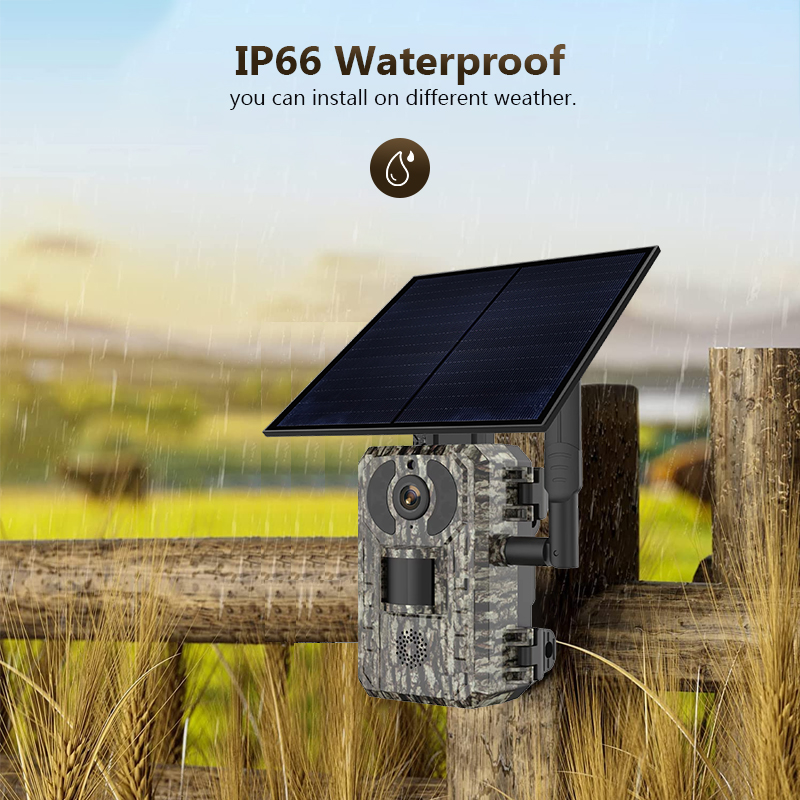 Hunting Outdoor Game - 4G 4MP Outdoor Wildlife Hunting Trail