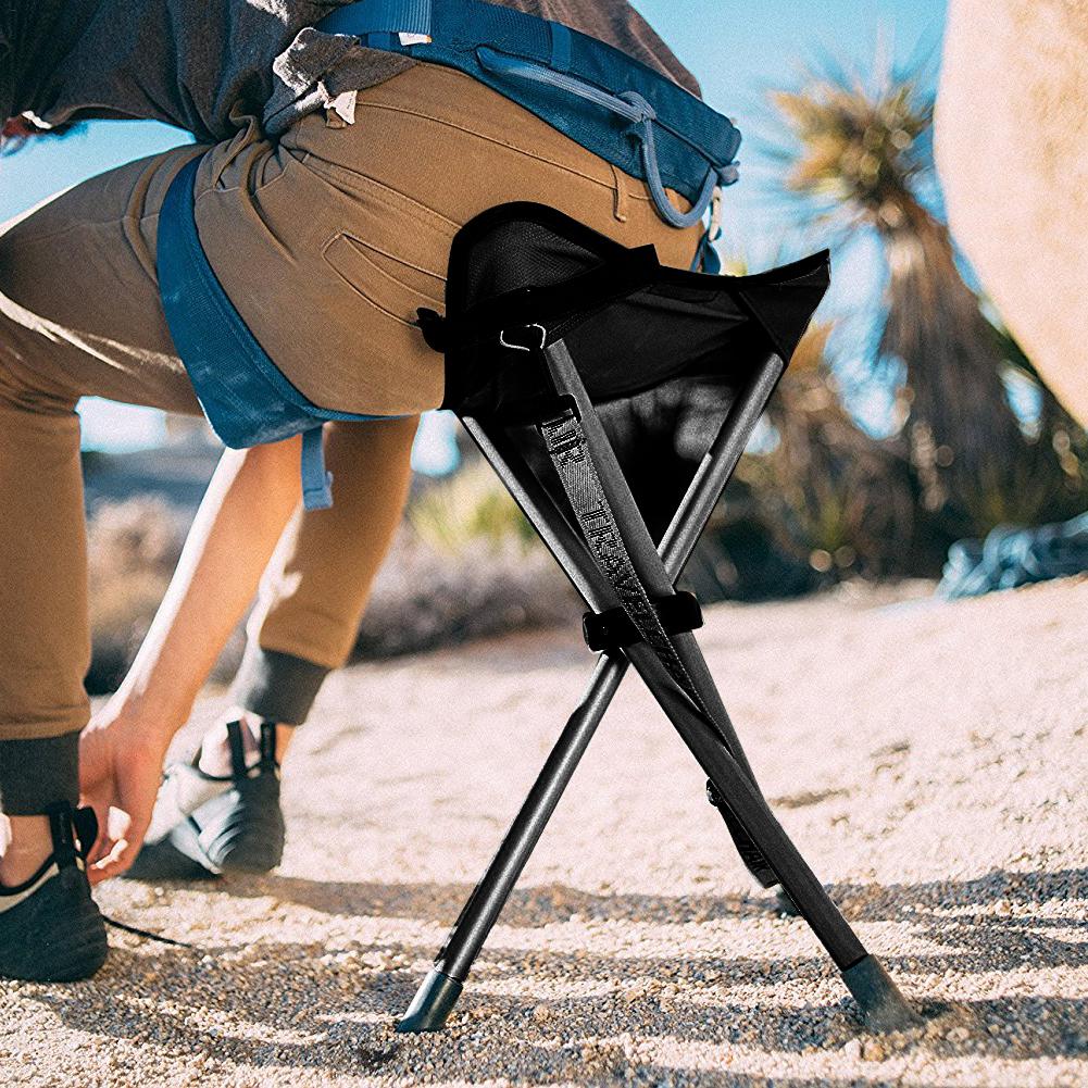 Hunting And Fishing Outdoor Chairs - Tragbarer Stativ hocker Klappstuhl mit Trage