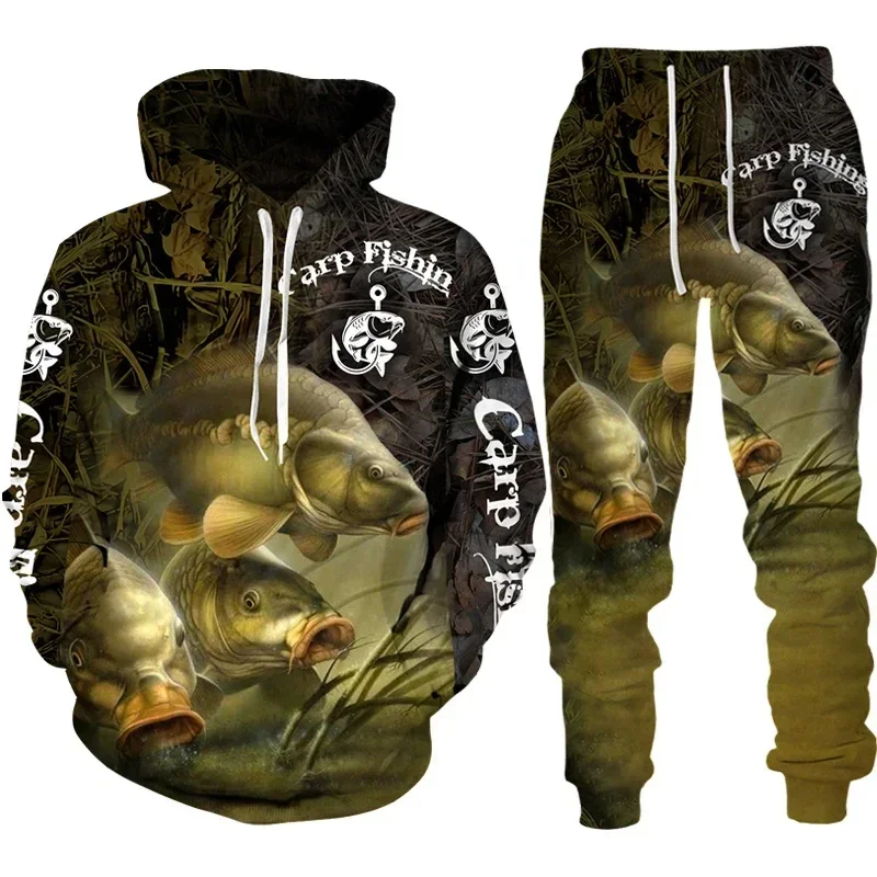Cooler Karpfenangel-3D-Druck U – Outdoor Hunting Hoodie Bewertung und Preis