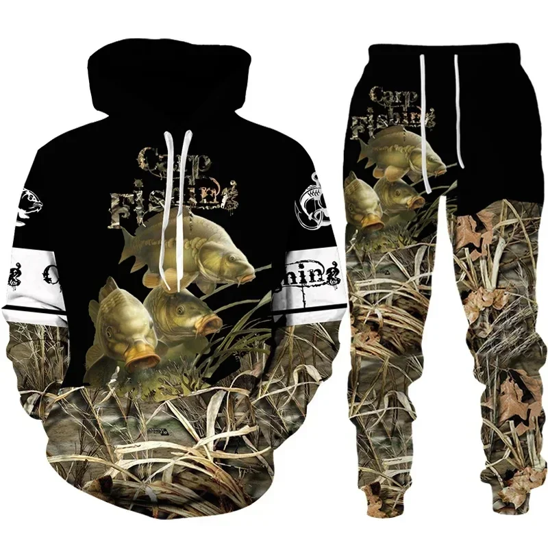 Cooler Karpfenangel-3D-Druck U – Outdoor Hunting Hoodie Bewertung und Preis