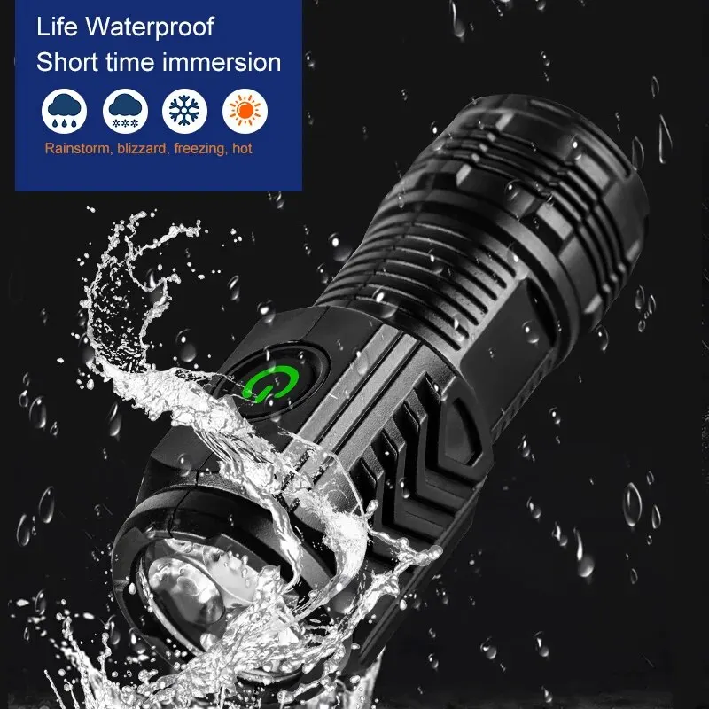 Tragbare Mini-3-LED-Handtasche – Tactical Flashlight Rechargeable Bewertung und Preis