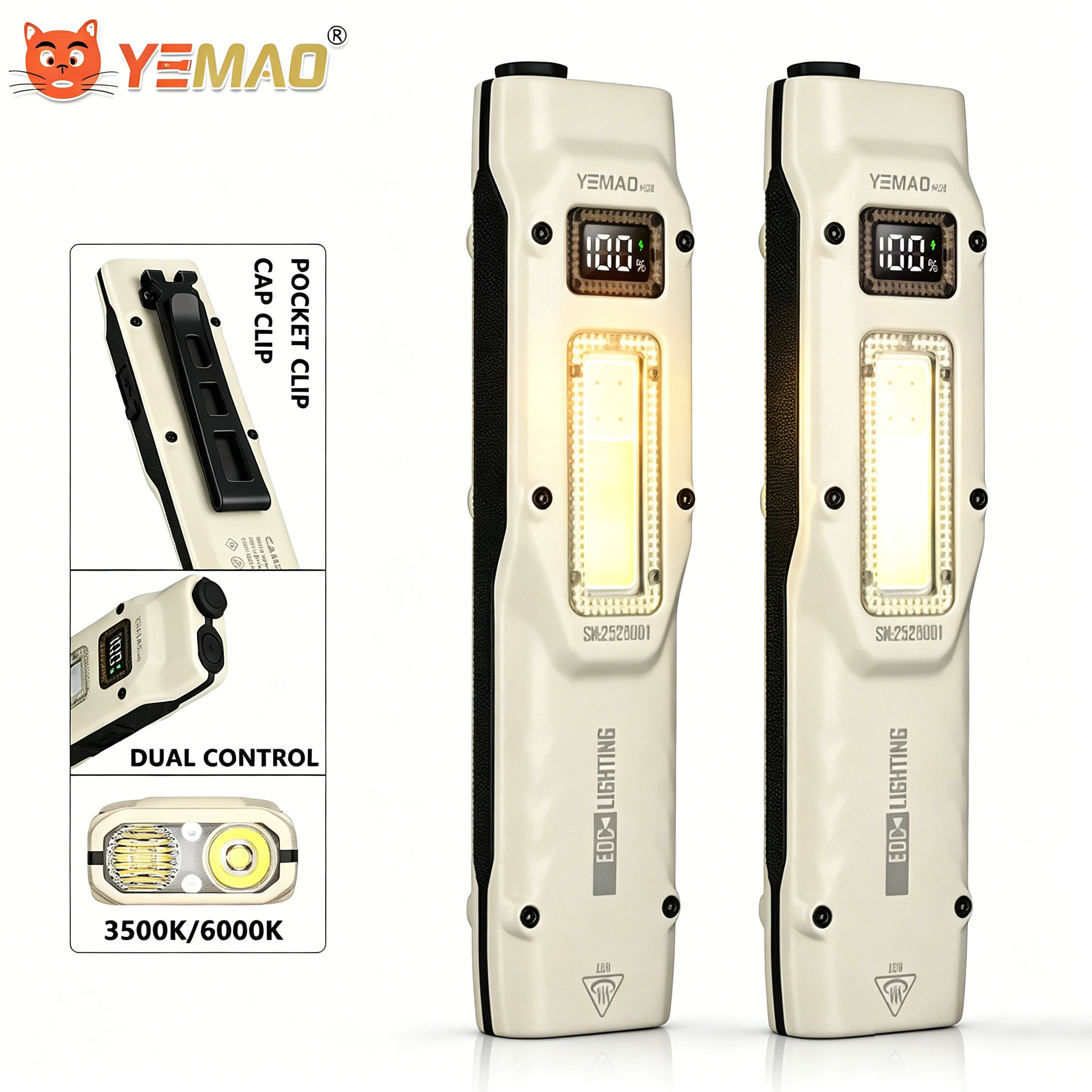 Tragbare 880LM YEMAO M28 Ultra – Tactical Flashlight Rechargeable Bewertung und Preis