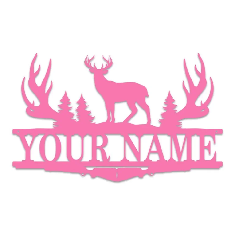 Buck Antler Split Monogramm Sc – Outdoor Hunting Names Bewertung und Preis