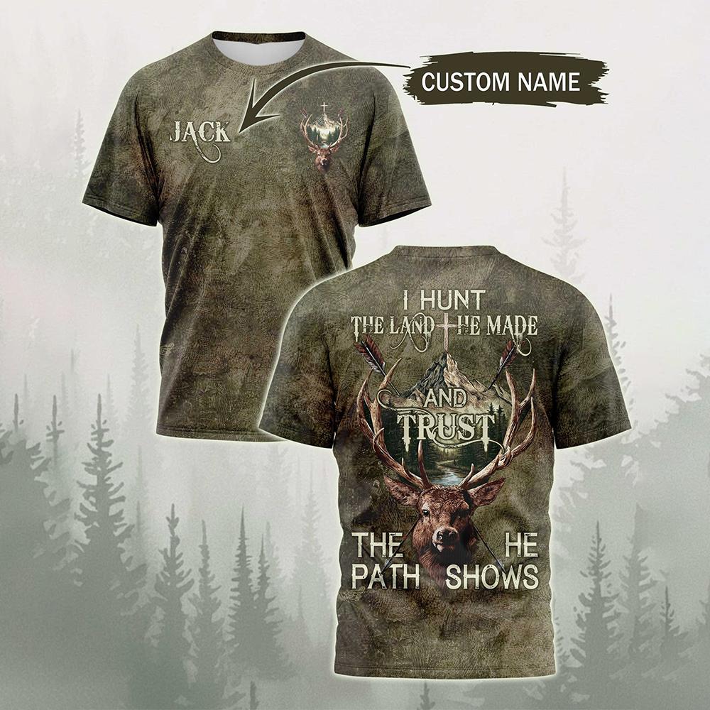 Outdoor-Jagd-T-Shirt mit Waldt – Outdoor Hunting Names Bewertung und Preis