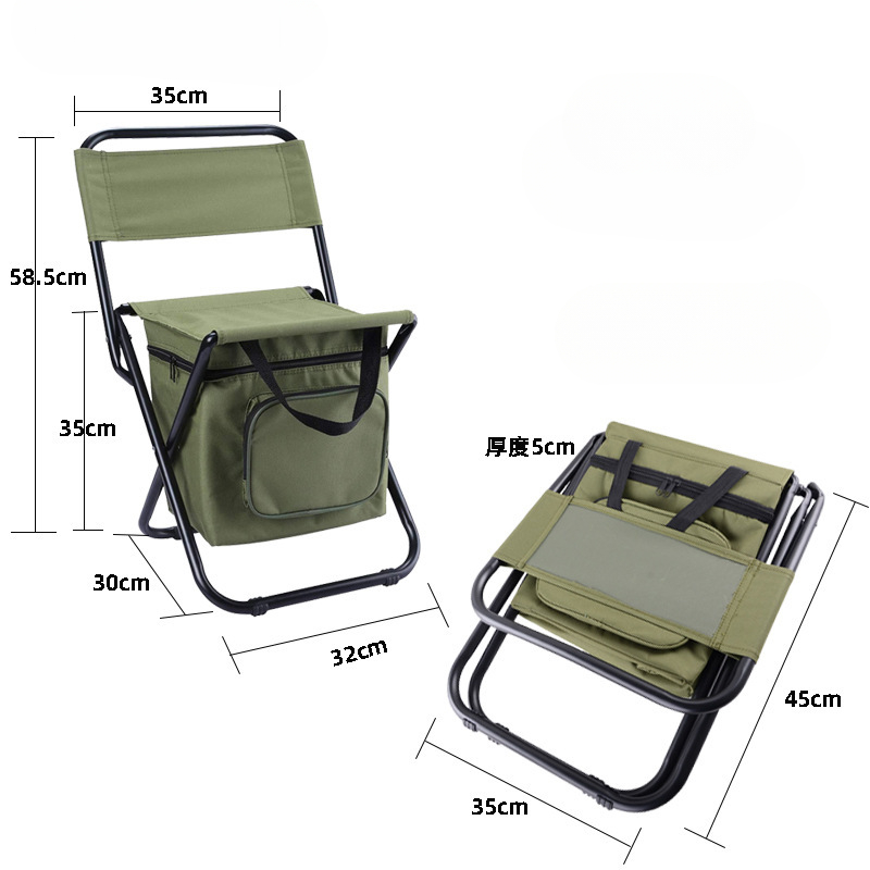 2-in-1 klappbarer Angelstuhl,  – Hunting And Fishing Outdoor Chairs Bewertung und Preis