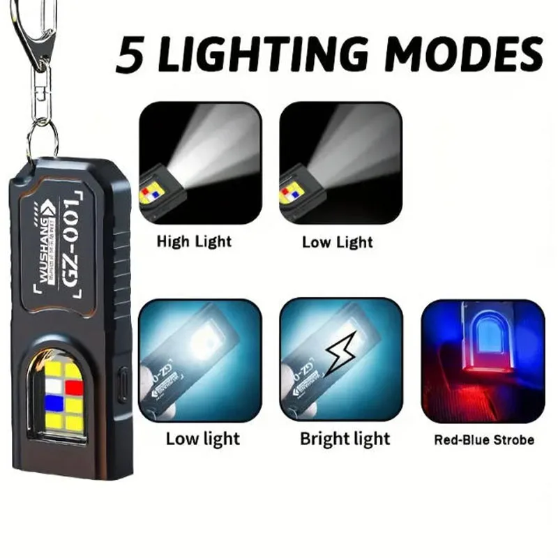 Leistungsstarke Mini COB LED S – Tactical Flashlight Rechargeable Bewertung und Preis