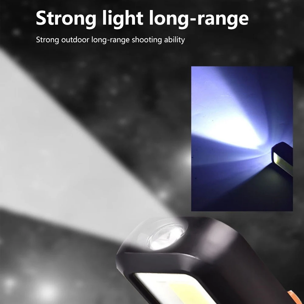 Leistungsstarke COB LED Arbeit – Tactical Flashlight Rechargeable Bewertung und Preis