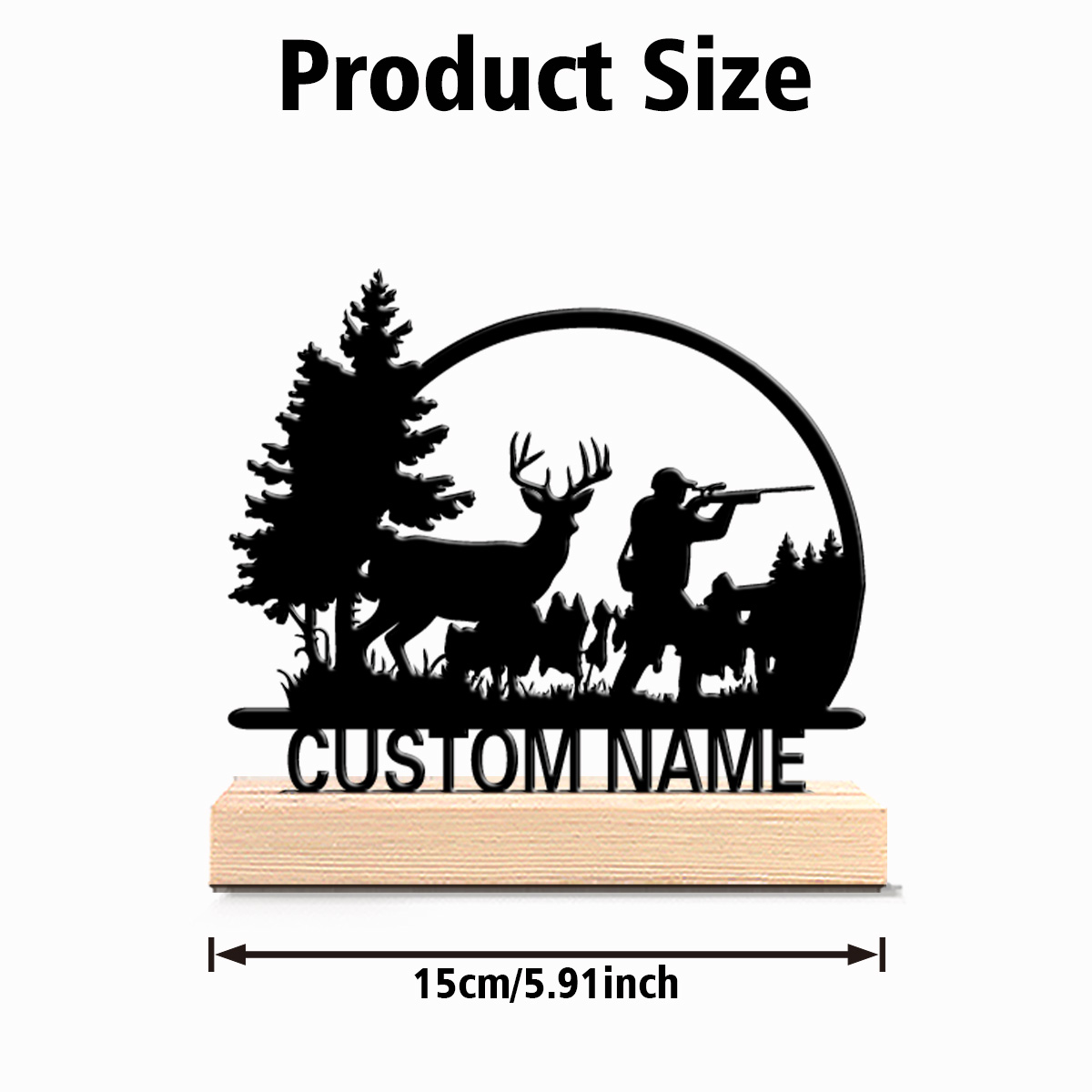 1 Stück Modische Personalisier – Hunting Outdoor Day Bewertung und Preis