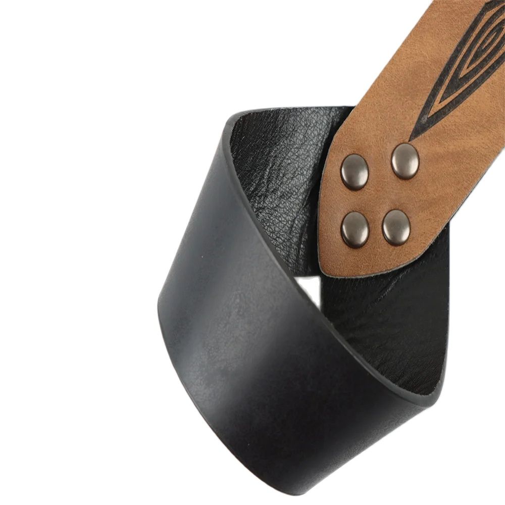 1pc Medieval PU Leder Schwert  – Outdoor Hunting Tv Bewertung und Preis