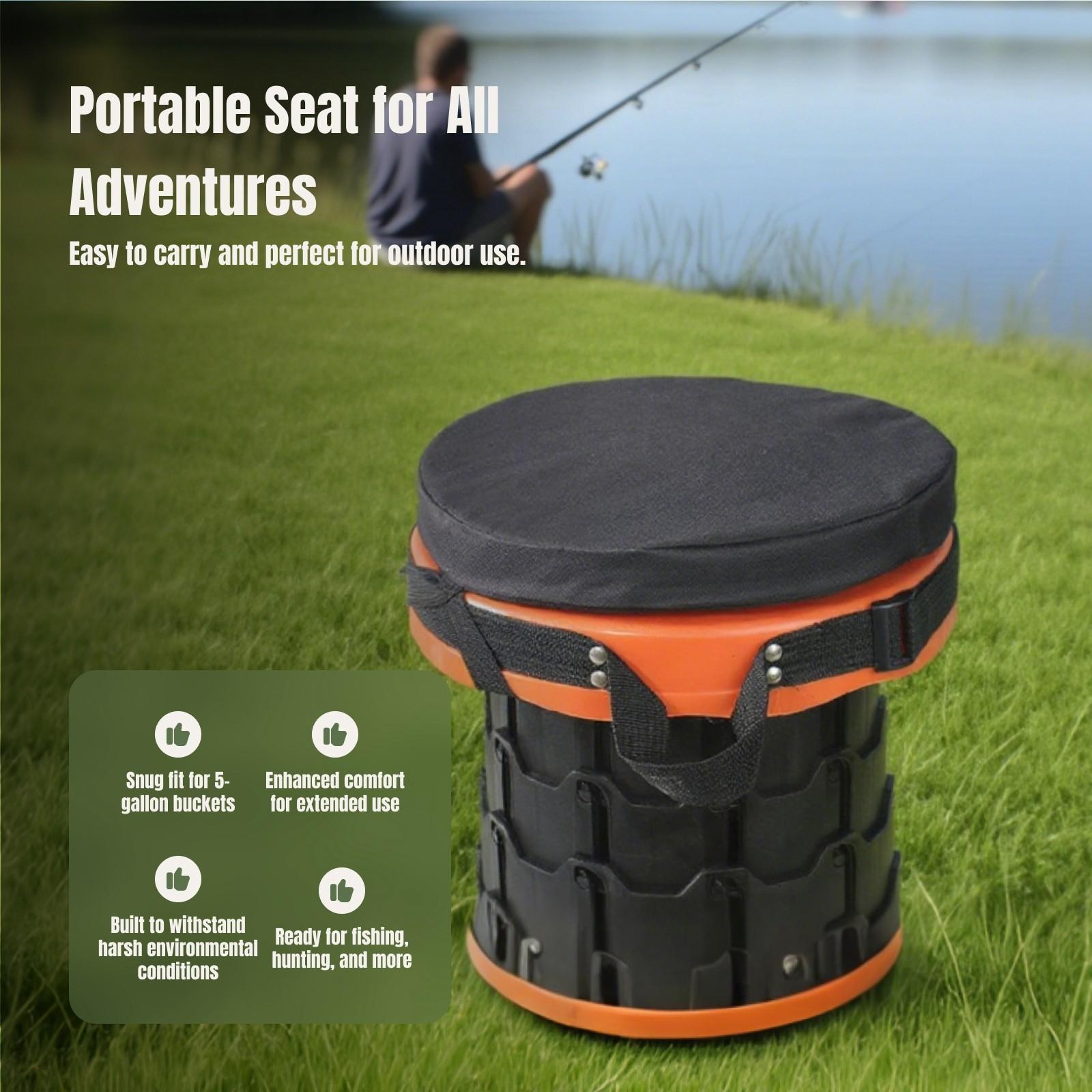 360° Drehbarer Angelstuhl mit  – Hunting And Fishing Outdoor Chairs Bewertung und Preis