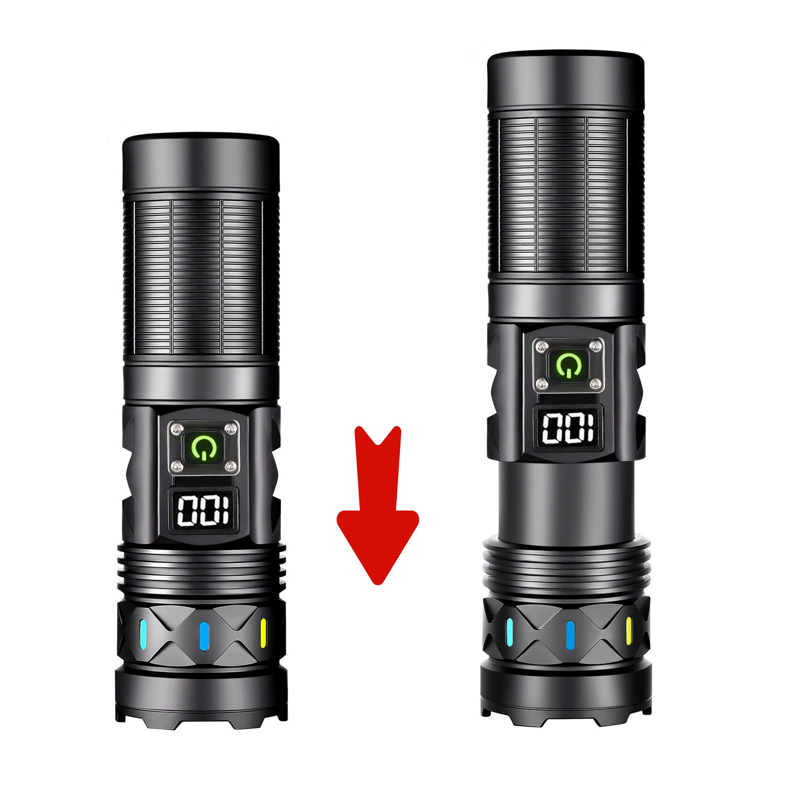Hochleistungs-LED-Taschenlampe – Tactical Flashlight Rechargeable Bewertung und Preis